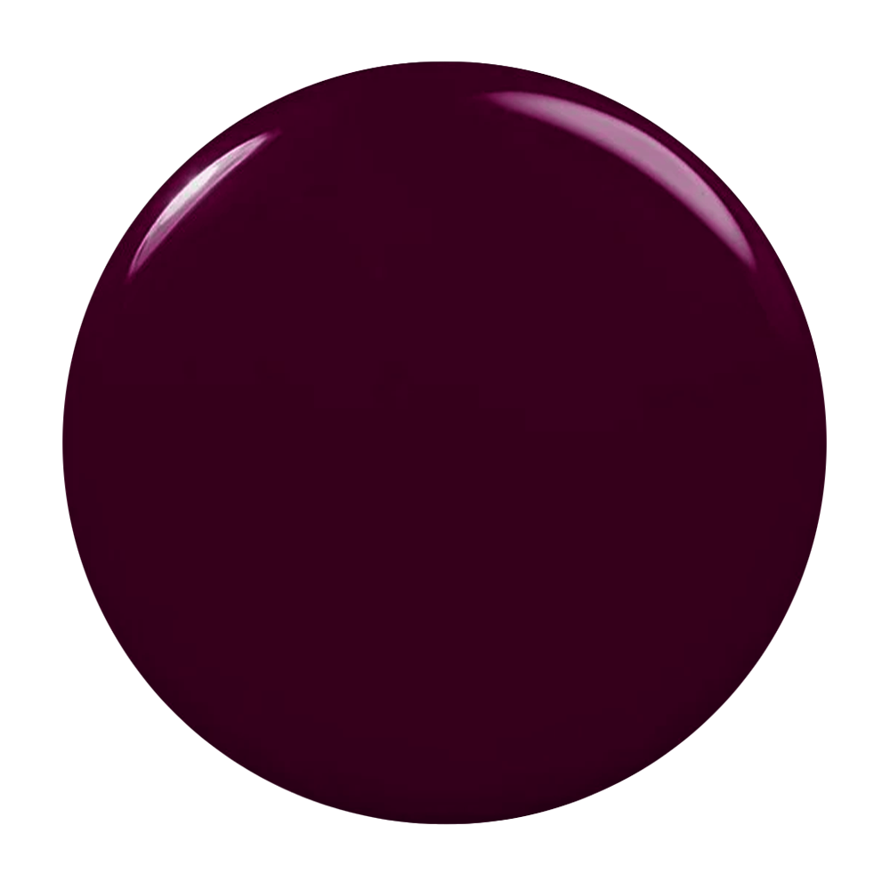 Solid dark purple color swatch on a white background