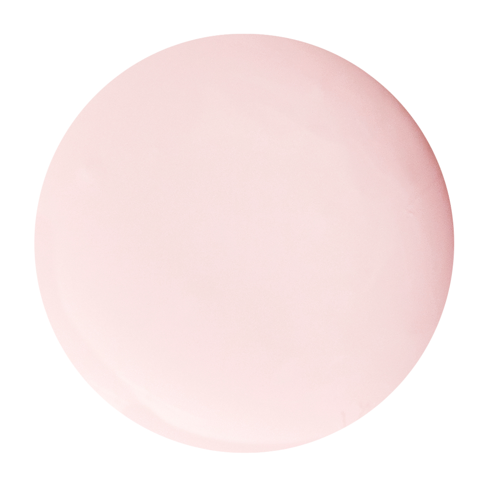 Solid light pink color swatch on a white background