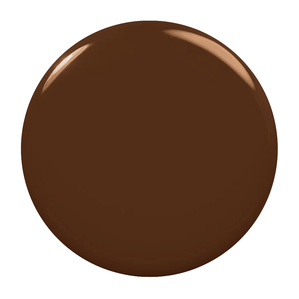 Solid brown color swatch on a white background